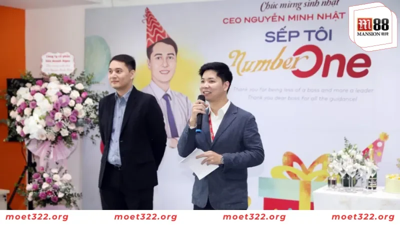 NGUYỄN MINH NHẬT CEO M88 2 Hành trình làm nên thương hiệu của vị CEO tài ba