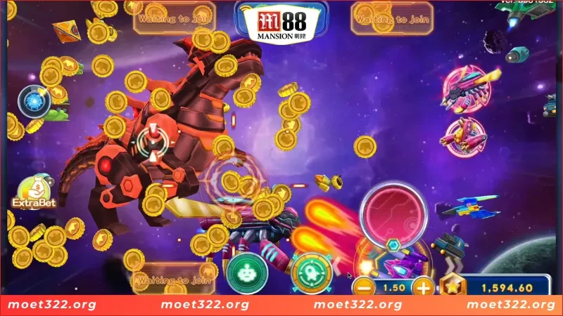 STAR HUNTER M88 - Khám Phá Nổ Hũ Đổi Thưởng Hot Nhất 2025 3 Các phần thưởng của STAR HUNTER đầy hấp dẫn