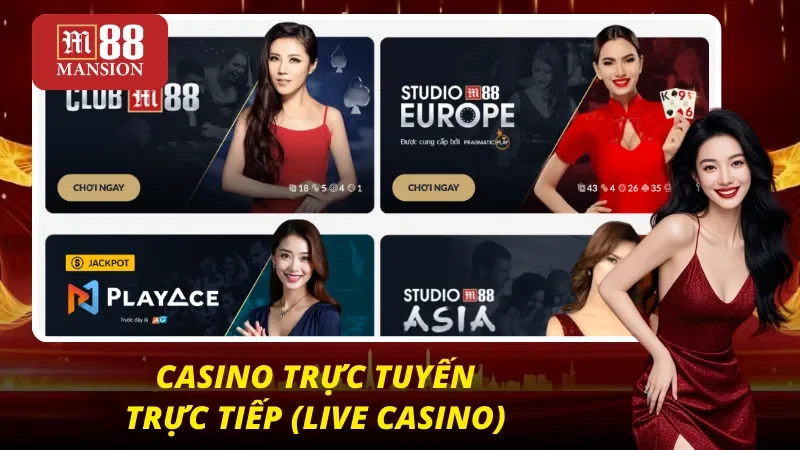 M88 45 Sòng casino trực tuyến có mặt tại M88